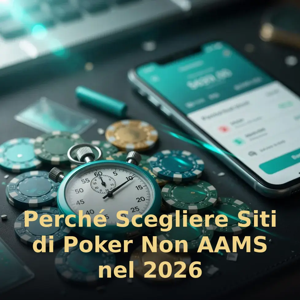 Perché Scegliere Siti di Poker Non AAMS nel 2026